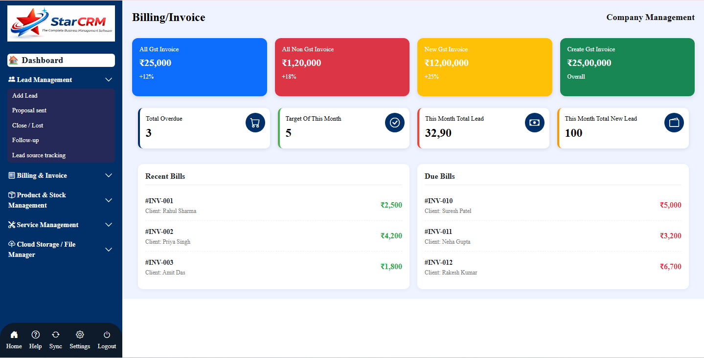 Billing & Invoice Software